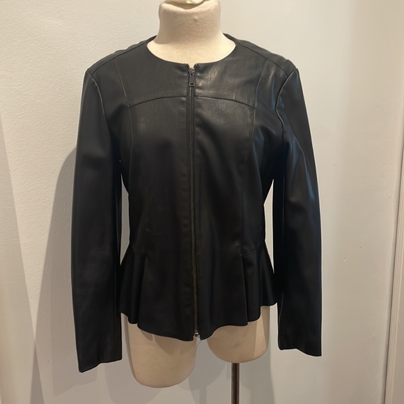 Zara leather jacket - Picture 2 of 2